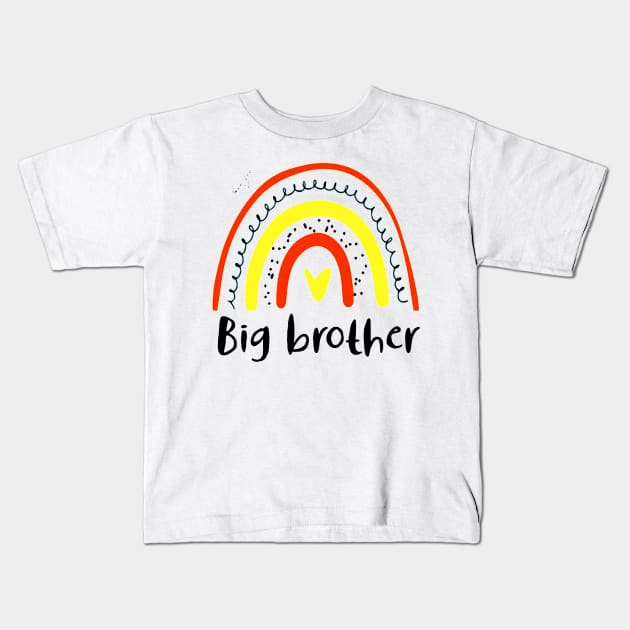 Big Brother Toddler Kids T-Shirt by dotanstav